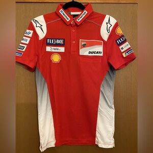 Ducati Motogp Team Issued 2018 Alpinestars Polo Shirt XS New
